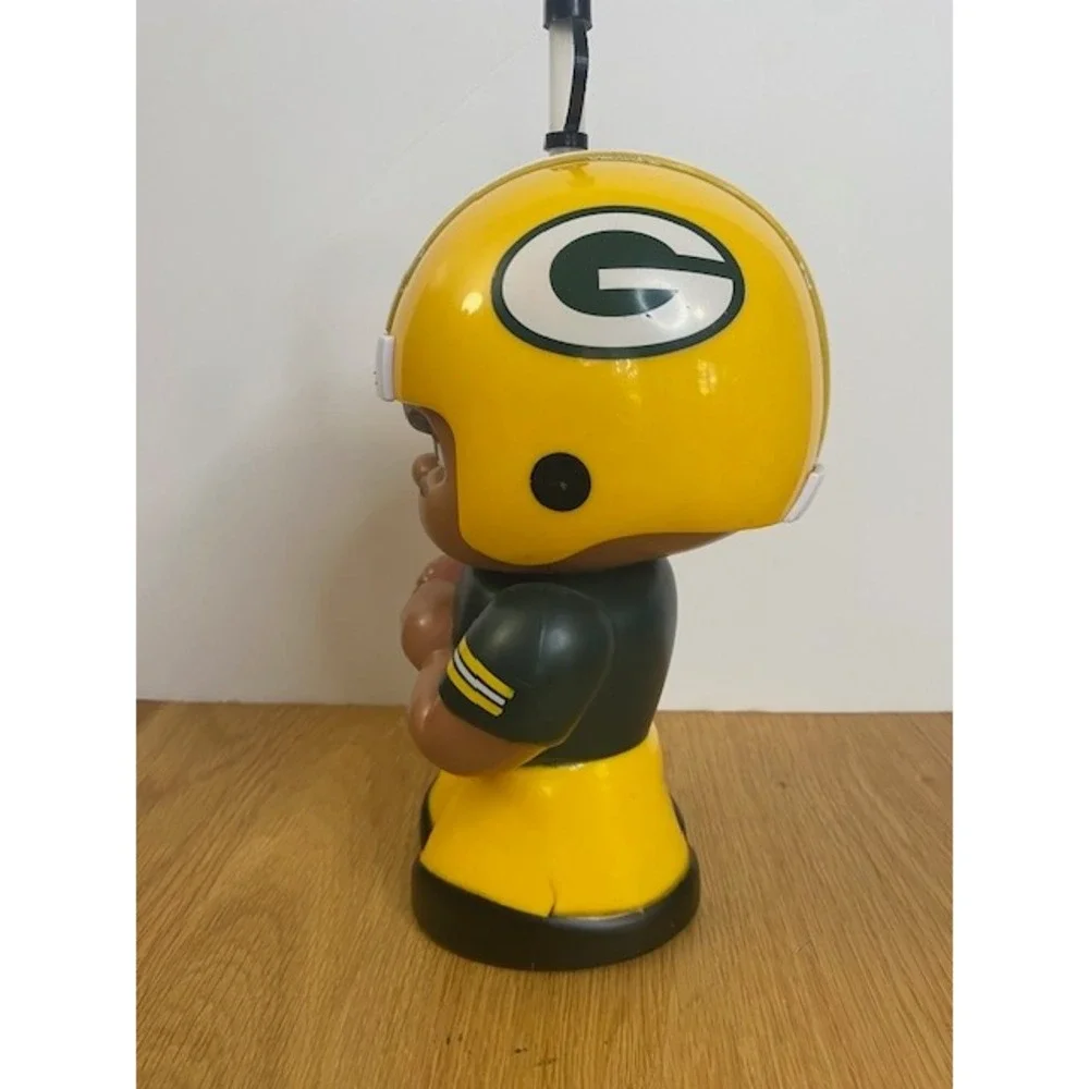 TeenyMates Big Sip Green Bay Packers NFL‎ Character Cup 16oz Yellow New BPA-Free